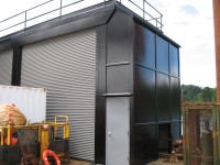 Rolling Steel Commercial Garage Door