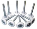 Precision nylon ball-bearing garage door rollers